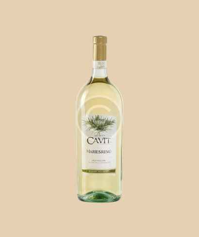 Alpine white wine bottle